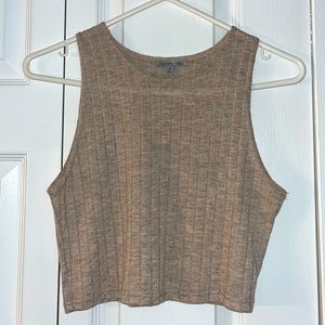 EUC Charlotte Russe cropped tank top